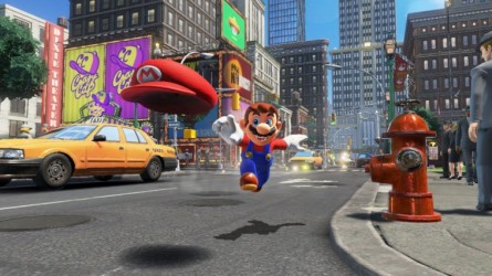 Image d'illustration pour l'article : Super Mario Odyssey : Mario fait voler sa casquette dans ce nouvel extrait de gameplay