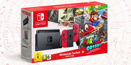 Image d'illustration pour l'article : Nintendo présente ses produits estampillés Super Mario Odyssey