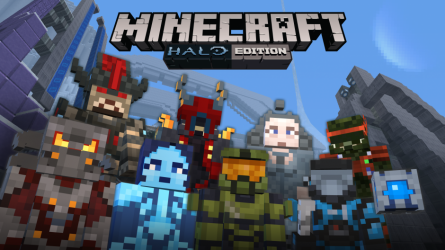 Image d'illustration pour l'article : Minecraft : Un pack de textures Halo arrive sur Switch