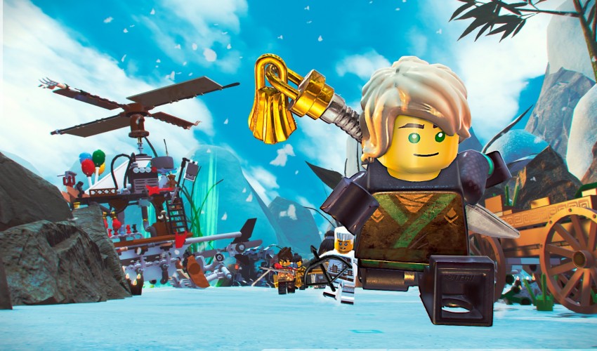 Image d\'illustration pour l\'article : LEGO Ninjago, le film : le jeu vidéo est disponible, le trailer de lancement