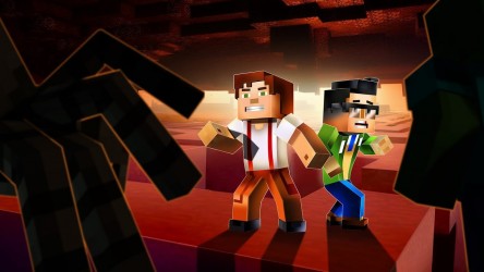 Image d'illustration pour l'article : Test Minecraft Story Mode : Saison 2 – Episode 3 : C'est plus qu'une impression