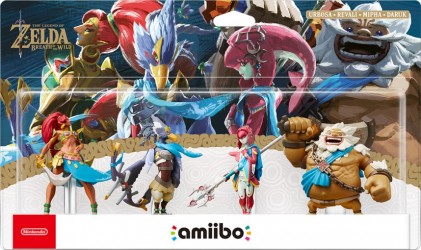 Image d'illustration pour l'article : Présentation en détail des quatre prochains Amiibo Zelda : Breath of the Wild