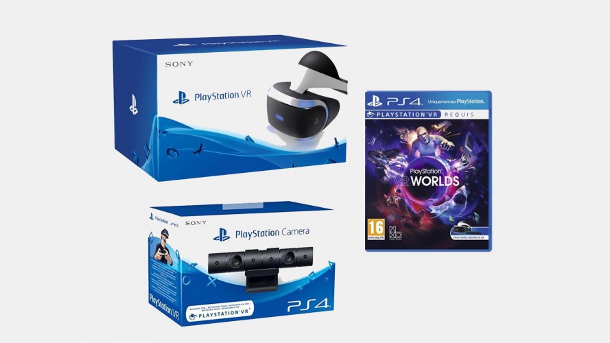 Image d\'illustration pour l\'article : Le Pack PlayStation VR avec la PlayStation Camera et VR Worlds à 399€