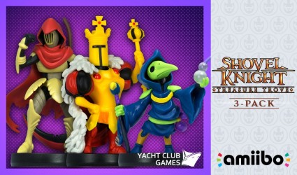 Image d'illustration pour l'article : Trois nouveaux amiibo pour Shovel Knight