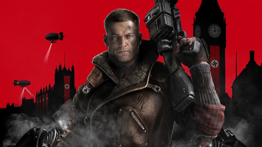 Image d\'illustration pour l\'article : Un trailer de lancement bourrin et sanglant pour Wolfenstein II: The New Colossus