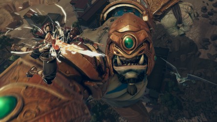 Image d'illustration pour l'article : Partez à la chasse aux orcs géants dans le premier trailer de gameplay de Extinction