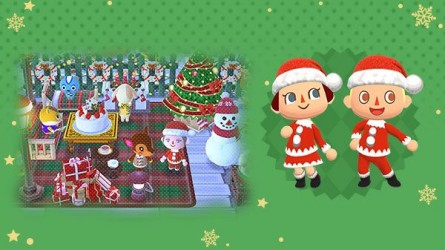 Image d'illustration pour l'article : Animal Crossing : Pocket Camp accueille un événement de noël