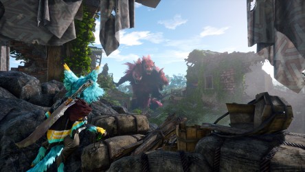 Image d'illustration pour l'article : Biomutant nous montre ce qu'il vaut sur PS5 et Xbox Series X