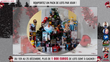 Image d'illustration pour l'article : Calendrier de l'Avent de Derive Figurine, 1 000 euros de lots à remporter !