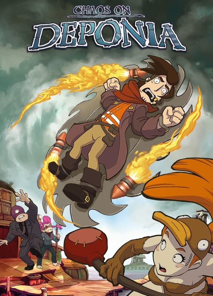 Chaos on Deponia jaquette