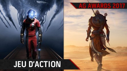Image d'illustration pour l'article : AG Awards 2017 : Votez pour le meilleur jeu d'Action