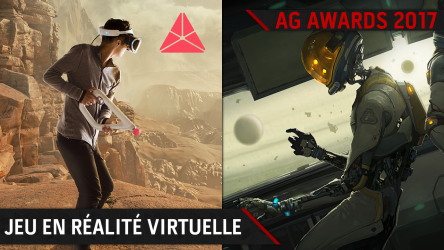Image d'illustration pour l'article : AG Awards 2017 : Votez pour le meilleur jeu en Réalité Virtuelle