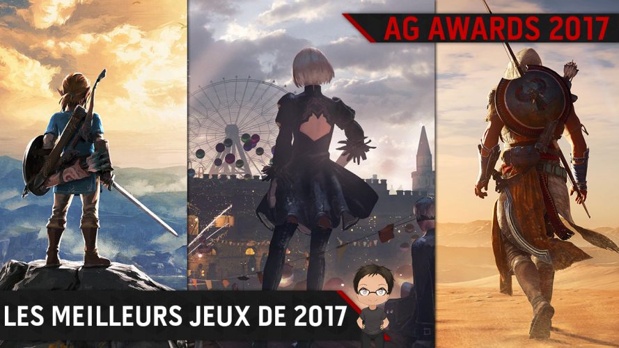 Ag awards 2017 : élisez les meilleurs jeux de l'année!