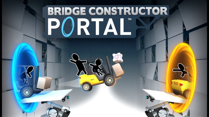 Image d\'illustration pour l\'article : Bridge Constructor Portal annoncé sur PC, PS4, Xbox One et Switch