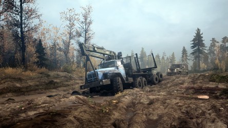Image d'illustration pour l'article : Test Spintires : MudRunner - Retour en demi-teinte pour la simulation de conduite tout-terrain ?