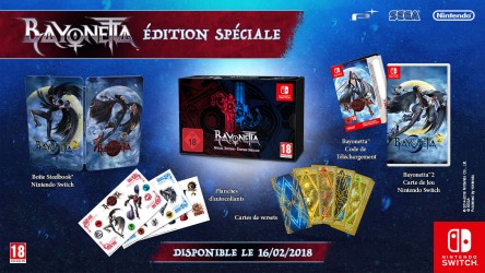 Image d'illustration pour l'article : Game Awards 2017 : Bayonetta 1 & 2 arrivent sur Switch le 16 février