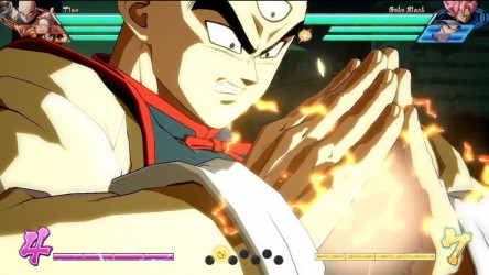 Image d'illustration pour l'article : Dragon Ball FighterZ : Tenshinhan dévoile ses coups dans une nouvelle vidéo