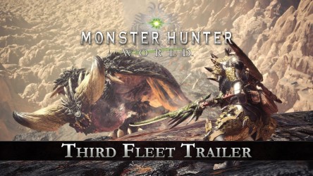 Image d'illustration pour l'article : PSX 2017 : Megaman part également à la chasse dans Monster Hunter World