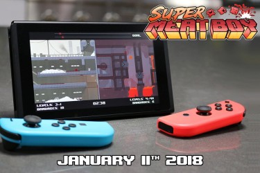 Image d'illustration pour l'article : Super Meat Boy sortira sur Switch le 11 janvier