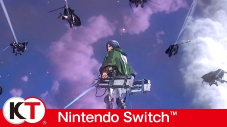 Image d'illustration pour l'article : Attack on Titan 2 dévoile ses versions Switch et PS Vita en vidéo