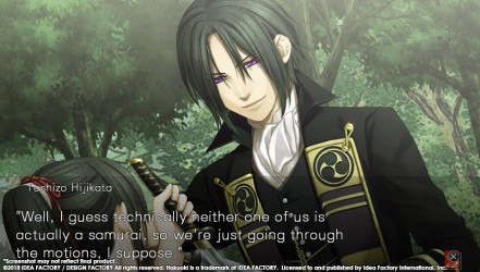 Image d'illustration pour l'article : Hakuoki : Edo Blossoms arrive en Europe sur PS Vita le 16 mars