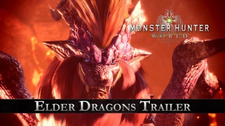 Image d'illustration pour l'article : Monster Hunter World : Les Dragons Anciens se réveillent dans un trailer épique