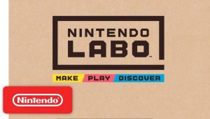 Image d'illustration pour l'article : Nintendo présente Nintendo Labo sur Switch, qui mélange carton et jeu vidéo