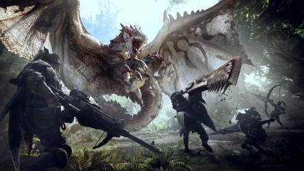 Image d'illustration pour l'article : Monster Hunter World ne sortira pas avant l'automne sur PC