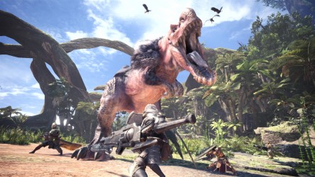 Image d'illustration pour l'article : Monster Hunter World balance un patch pour régler les problèmes en multijoueur