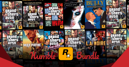 Image d'illustration pour l'article : Le Humble Bundle aux couleurs de Rockstar Games (Bully, GTA, LA Noire...)