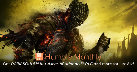 Image d'illustration pour l'article : Dark Souls III avec Ashes of Ariandel à l'honneur du Humble Monthly