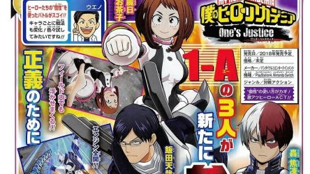 Image d'illustration pour l'article : My Hero Academia : One's Justice : Ochaco, Tenya et Shoto intègrent le roster