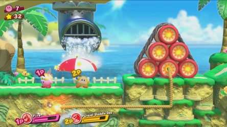 Image d'illustration pour l'article : Une démo américaine pour Kirby : Star Allies sur Switch
