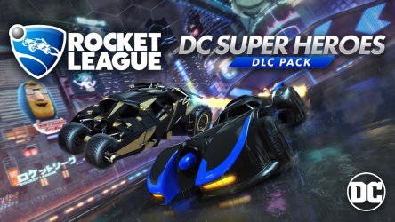 Image d'illustration pour l'article : Rocket League : L'univers DC Comics débarque avec deux nouvelles Batmobiles