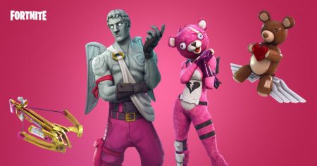 Image d'illustration pour l'article : Fortnite fête la Saint Valentin avec des skins et une arbalète aux munitions infinies