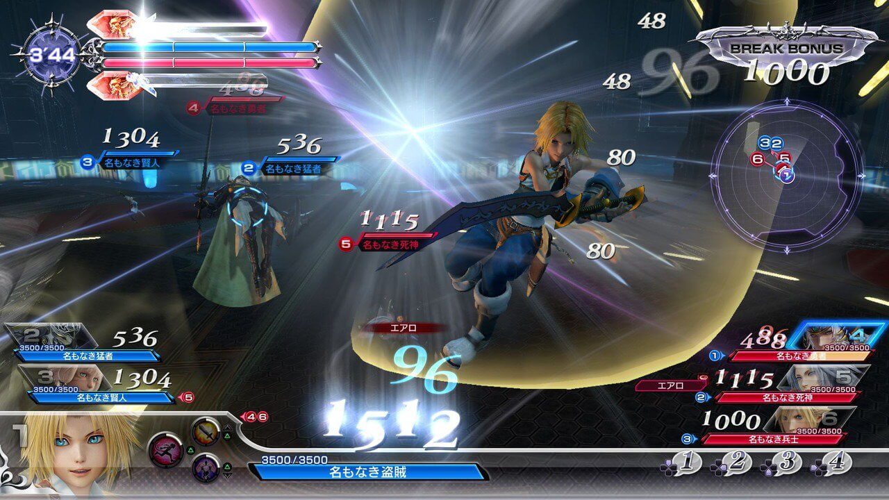 TEST. Dissidia Final Fantasy NT : Une transition dans la douleur !