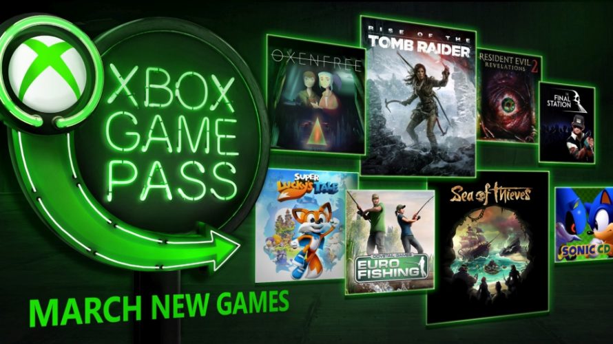 Xbox Game Pass mars