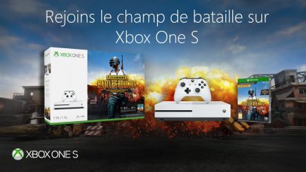 Image d'illustration pour l'article : Un bundle Xbox One S avec PlayerUnknown's Battlegrounds annoncé