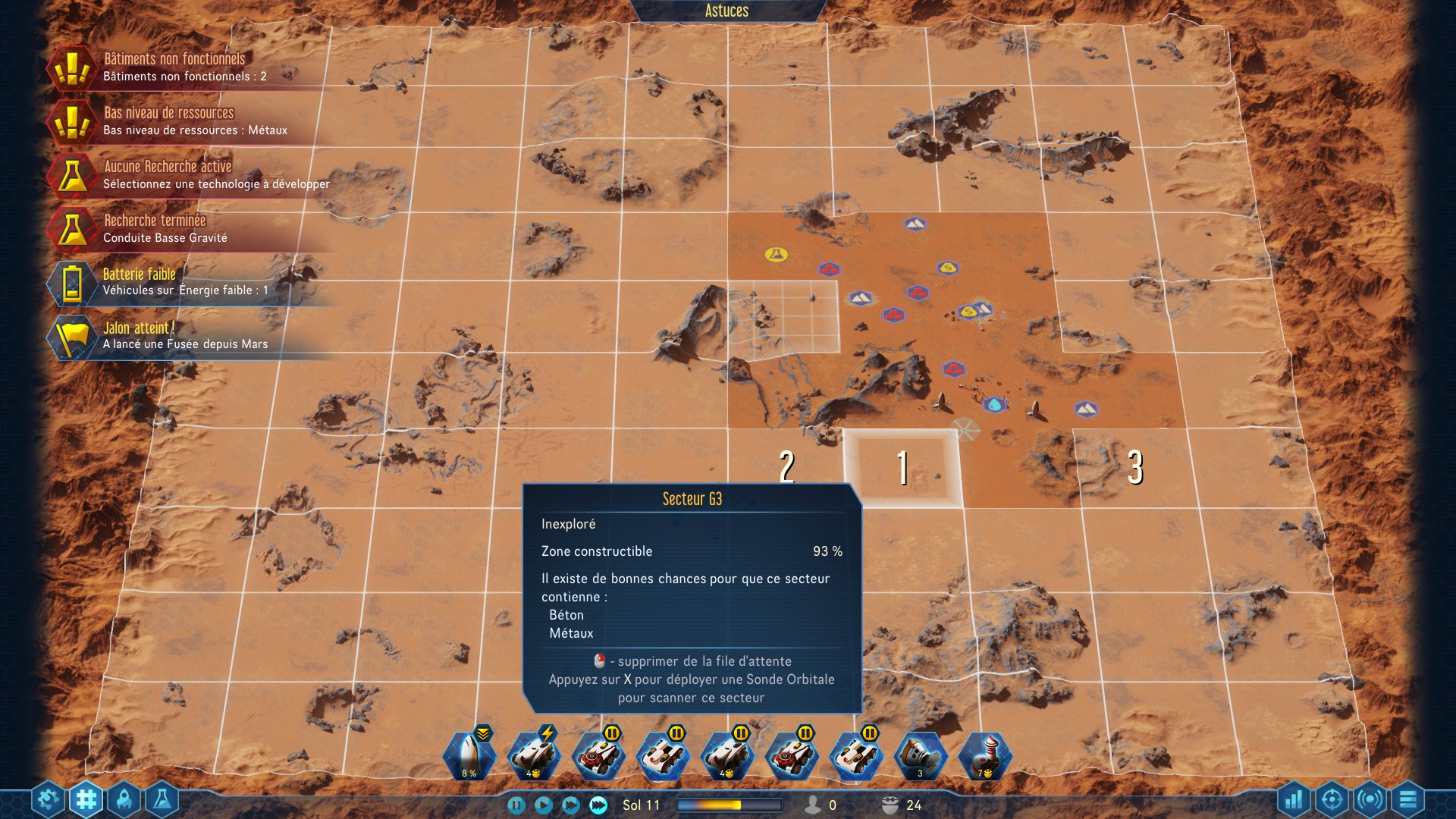 Test Surviving Mars
