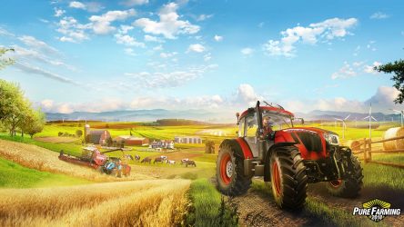 Image d'illustration pour l'article : Test Pure Farming 2018 - Un concurrent sérieux à Farming Simulator ?