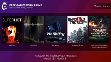 Image d'illustration pour l'article : Les abonnés Twitch Prime peuvent maintenant profiter de jeux gratuits tous les mois