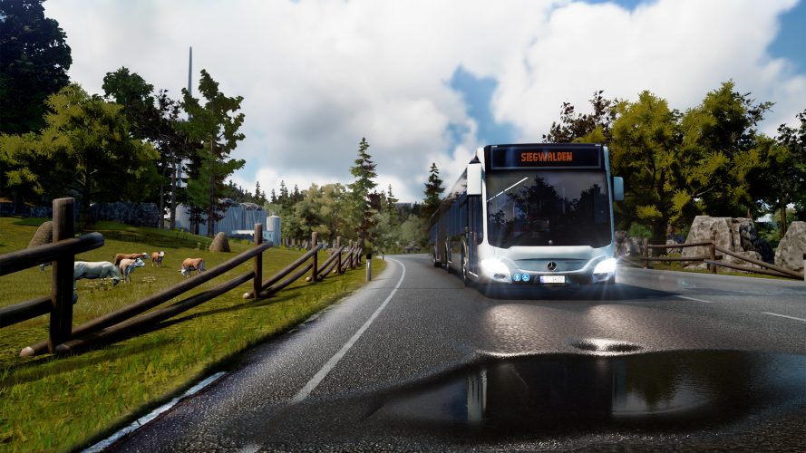 Image d\'illustration pour l\'article : Bus Simulator 18 : Du gameplay en vidéo et une fenêtre de sortie