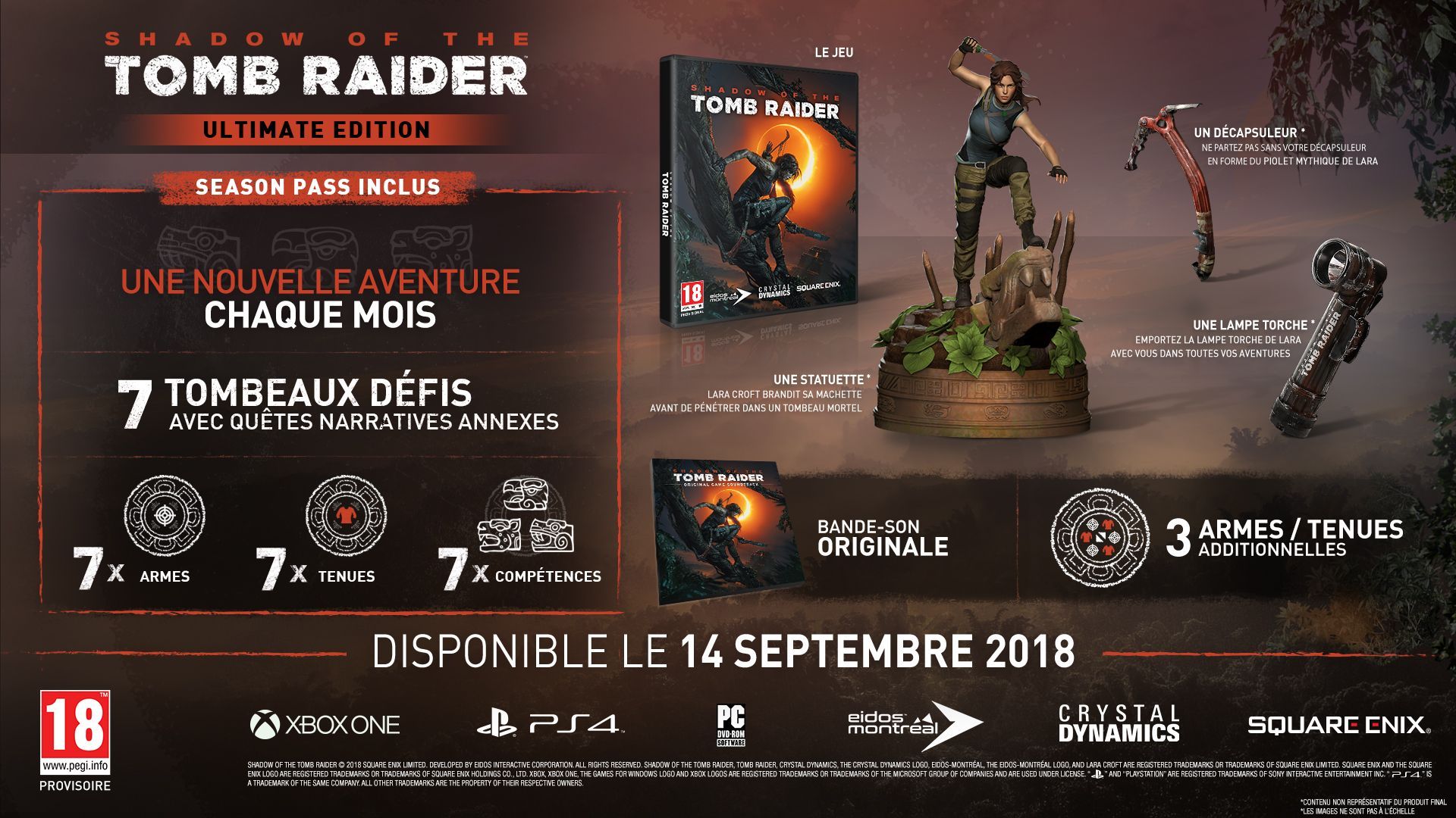 Edition collector shadow oft the tomb raider 1
