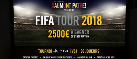 Image d'illustration pour l'article : Les cinémas Gaumont Pathé lance le Fifa Tour 2018