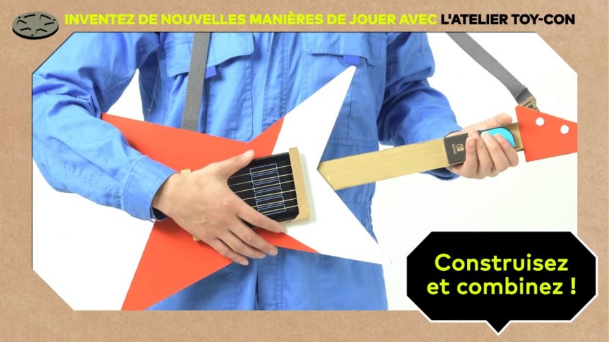 Image d\'illustration pour l\'article : Nintendo Labo vous apprend à créer une guitare grâce à l’Atelier Toy-Con