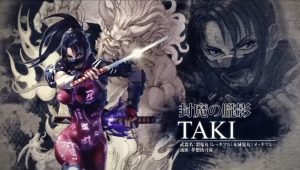 Taki dégaine ses kodachis dans Soul Calibur VI