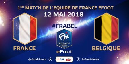 Image d'illustration pour l'article : eFoot : la France affrontera la Belgique le 12 mai
