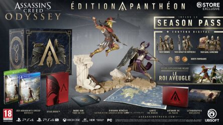 Image d'illustration pour l'article : E3 2018 : Assassin's Creed Odyssey dévoile ses collectors et ouvre les précommandes