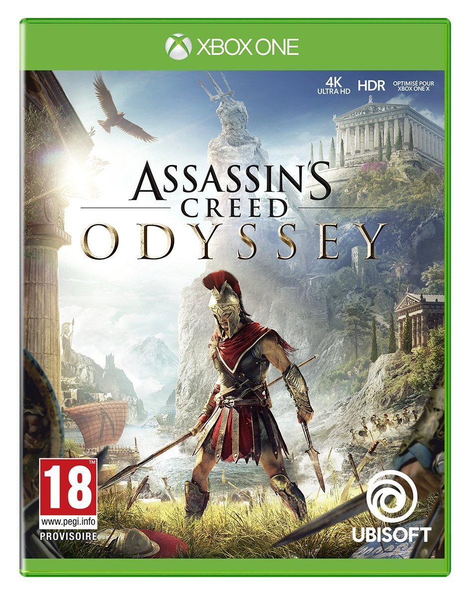 Assassin's creed odyssey jaquette xbox one