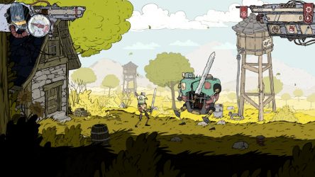 Image d'illustration pour l'article : Aperçu : Feudal Alloy - Un metroidvania avec des robots aquarium